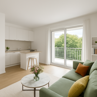  Appartement à vendre 2 pièces 46 m²