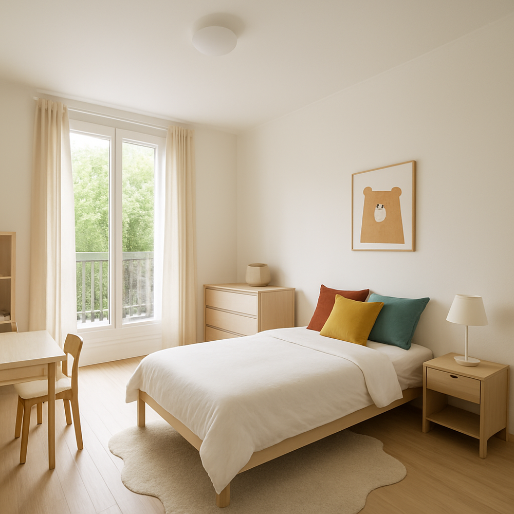 Appartement 3 pièces de 69 m2 (Vaulx-en-Velin)