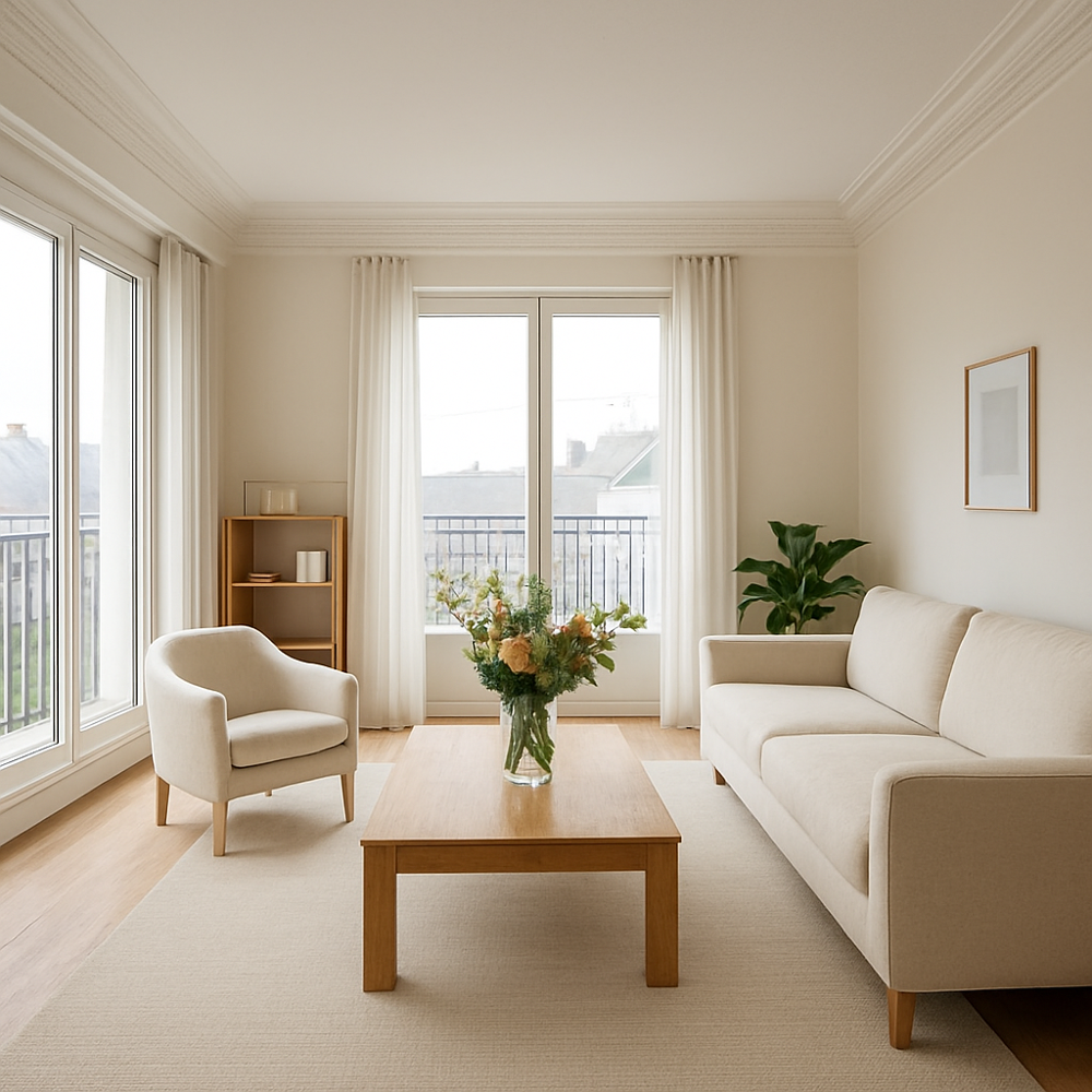Appartement 3 pièces de 63 m2 (Donville-les-Bains)
