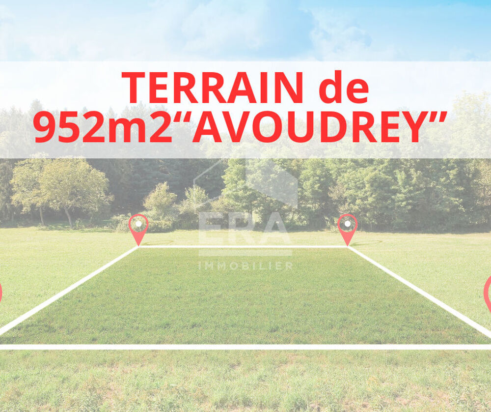 Vente Terrain Terrain Avoudrey 952 m2 Avoudrey