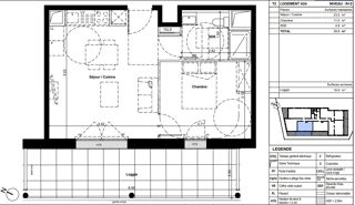  Appartement à vendre 2 pièces 40 m²