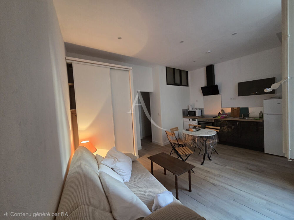 Studio meublé rénové de 21.54m² Centre historique de Grasse