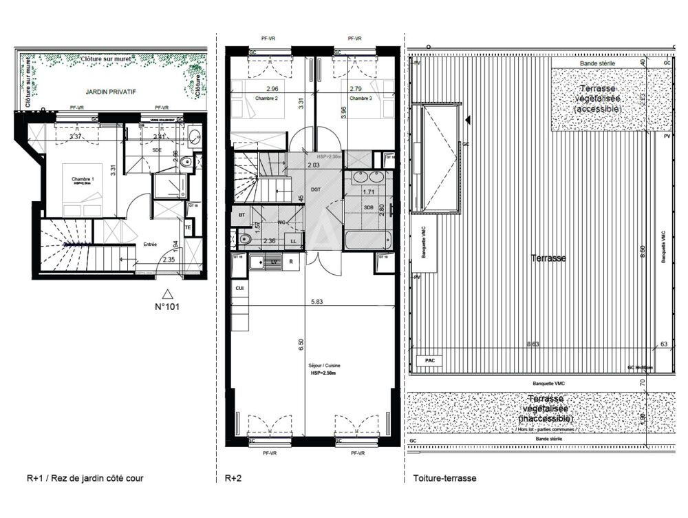 Vente Appartement Appartement 4 pièces de 92.73 m² - Saint-Germain-en-Laye Saint germain en laye