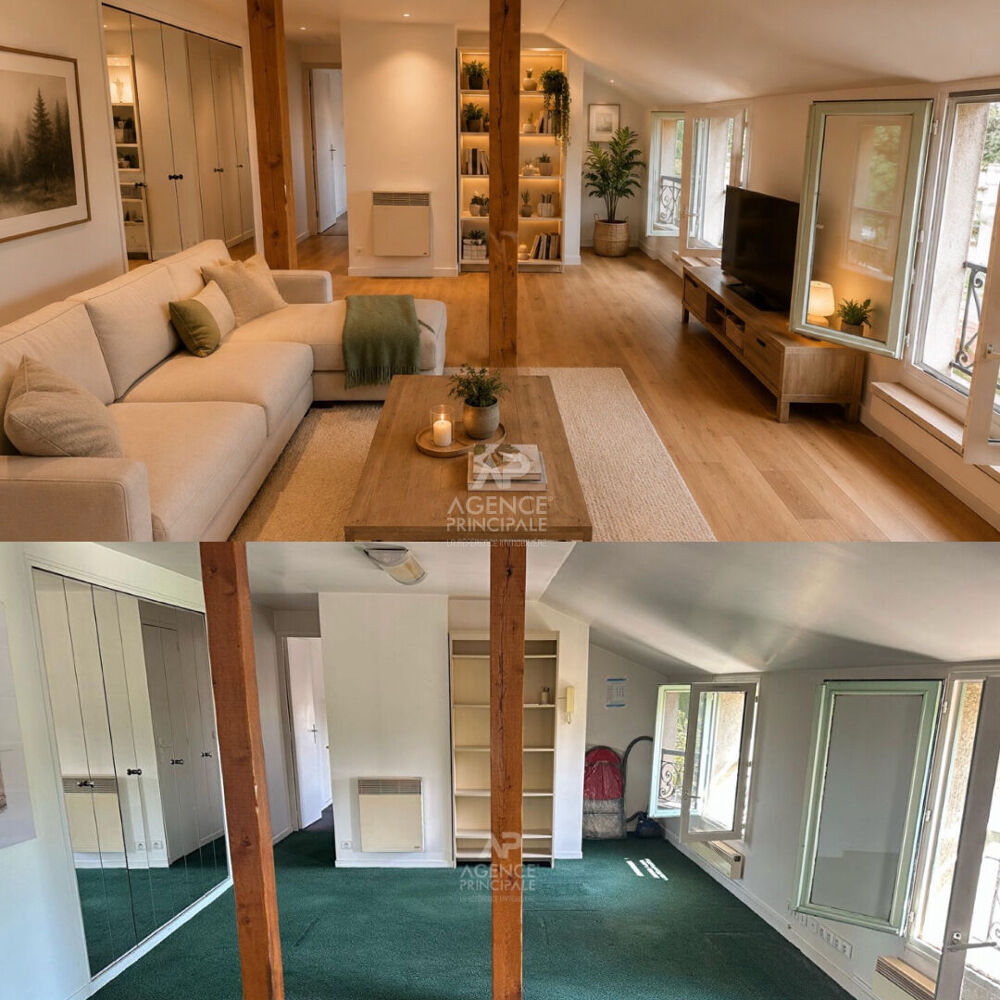 Vente Appartement Appartement Le Mesnil Le Roi 2 pièce(s) 48.56 m2 - église Le mesnil le roi