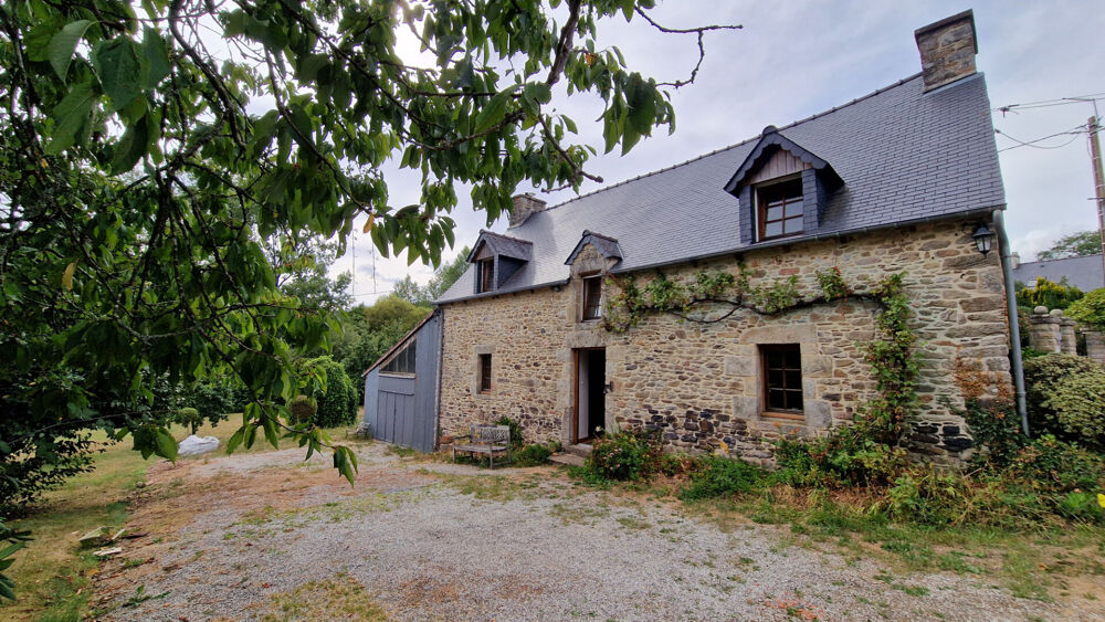 Vente Maison CÔTES D'ARMOR Charmante maison de 2 chambres avec garage et jardin, dans un environnement paisible et proche de la nature. Le mene