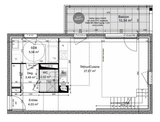  Appartement � vendre 3 pi�ces 72 m�