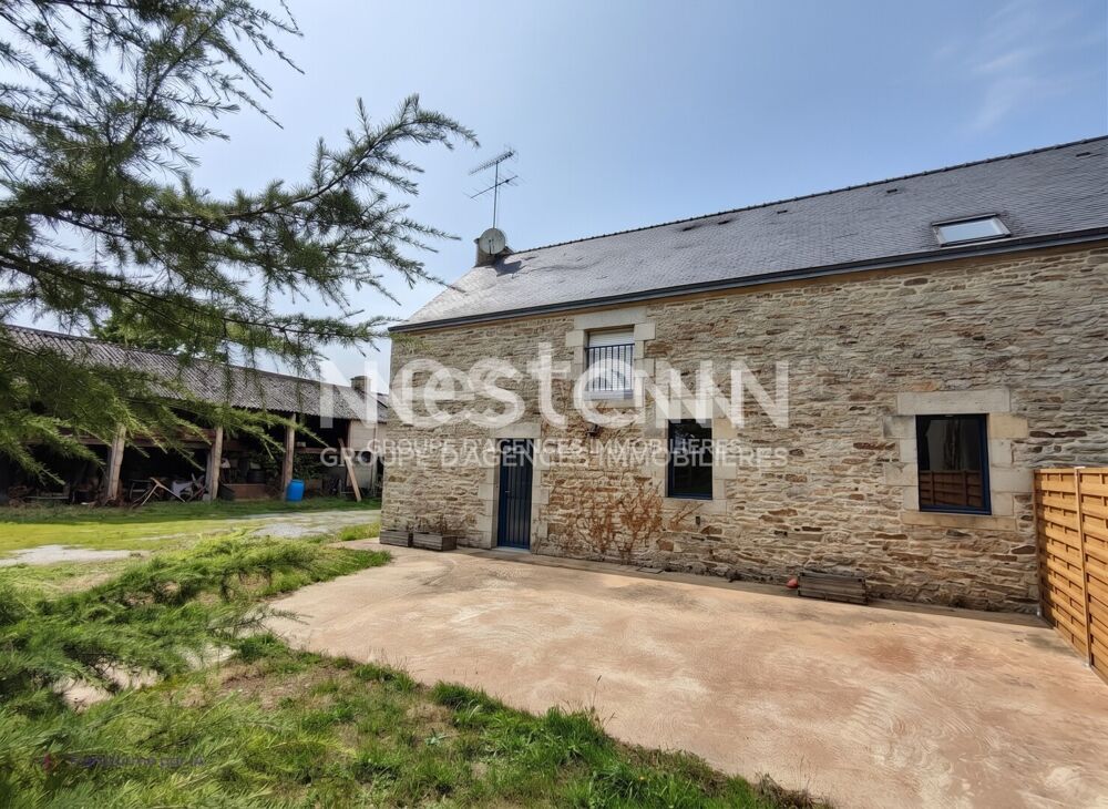 Exclusivité NESTENN Questembert : Pluherlin, lumineuse longère rénovée sur 603 m²