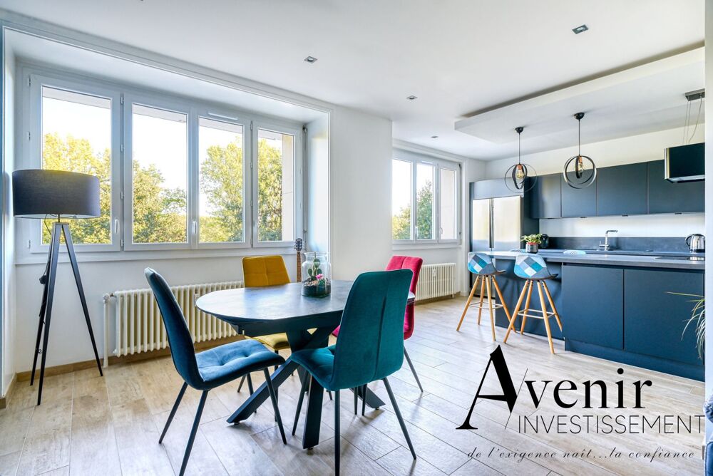 Vente Appartement Vue Rhône - Appartement 3 chambres - 92 m2 Caluire et cuire