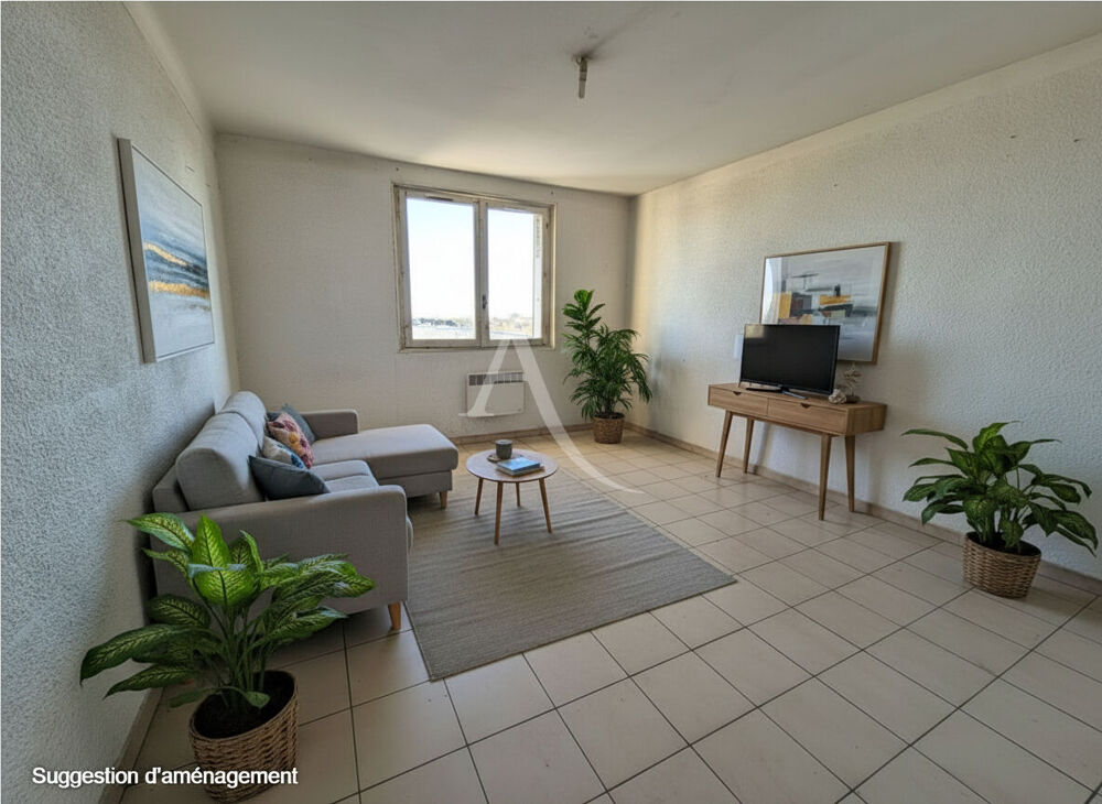 À VENDRE - PERPIGNAN APPARTEMENT T2 AVEC CAVE AU 4EME ET DERNIER ETAGE