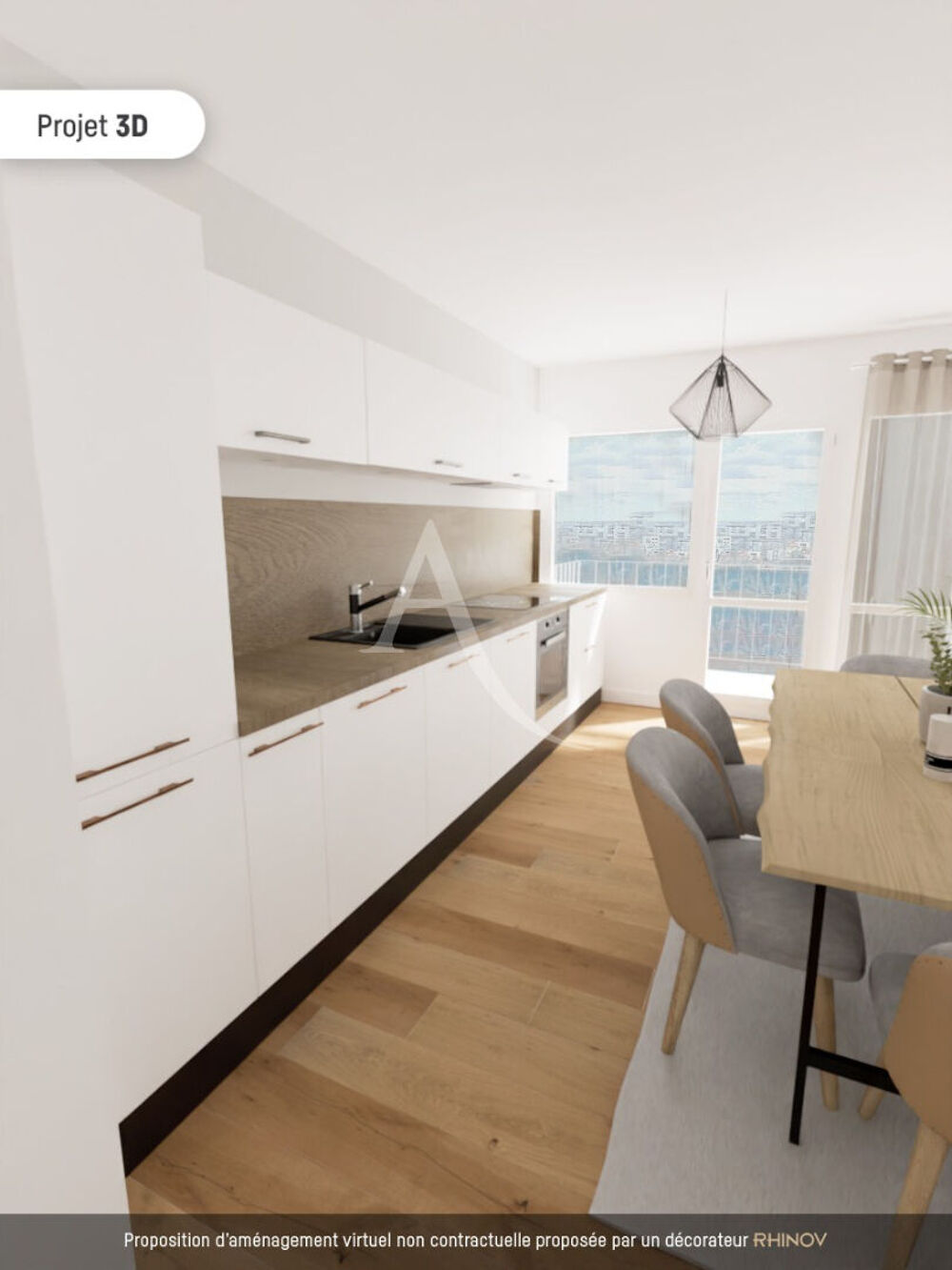 Appartement Thiais 4 pièces 91,34 m²