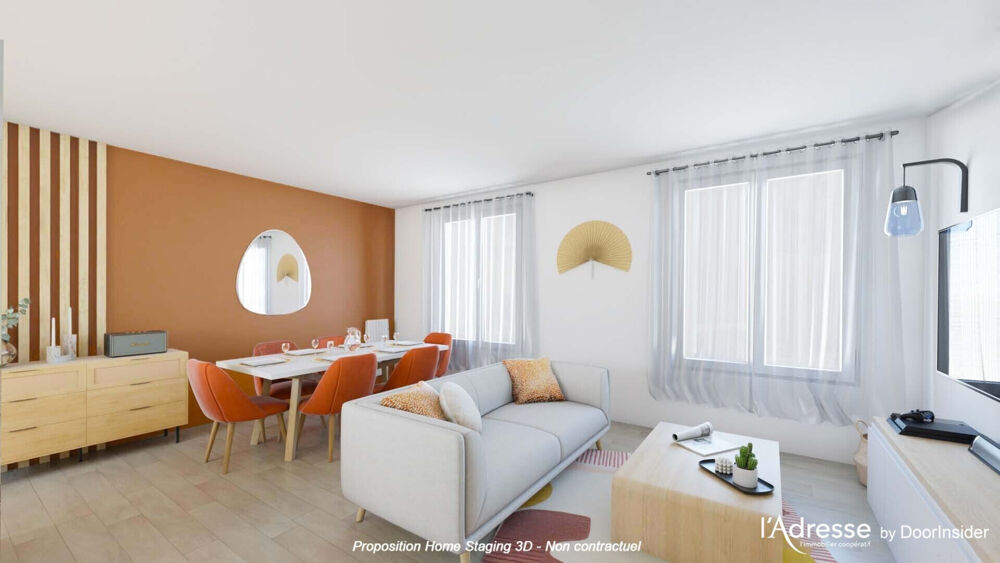Appartement 4 pièce(s) 81 m²à vendre Paris-19e-arrondissement