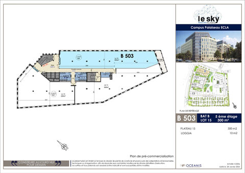   Bureaux d'exception au coeur du quartier Atlantis 