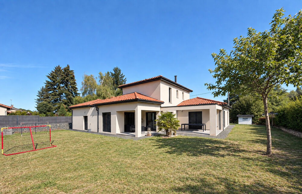 Vente Maison À CHÂTILLON-SUR-CHALARONNE, MAGNIFIQUE VILLA CONTEMPORAINE AVEC VUE DÉGAGÉE ET ESPACE BIEN-ÊTRE Chatillon sur chalaronne