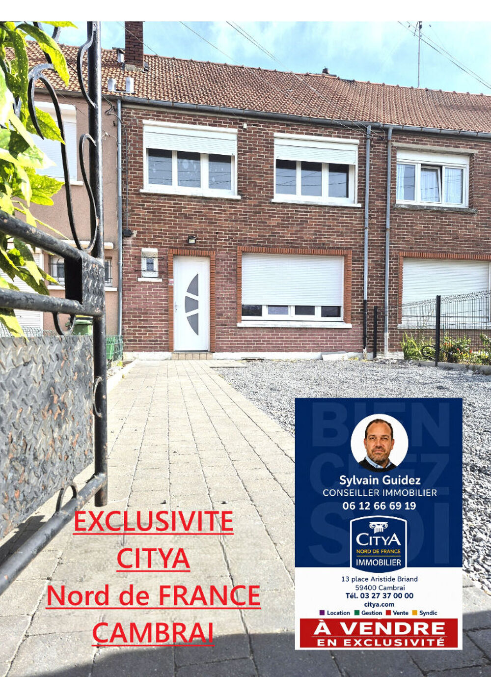 Vente Maison Maison Cambrai 8 pièce(s) 115 m2 Cambrai
