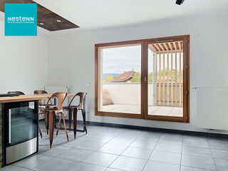 Location Appartement ARGONAY _ Appartement meublé, 3 pièces de 64,57 m², au dernier étage, avec spacieuse terrasse et place de parking, à louer Argonay