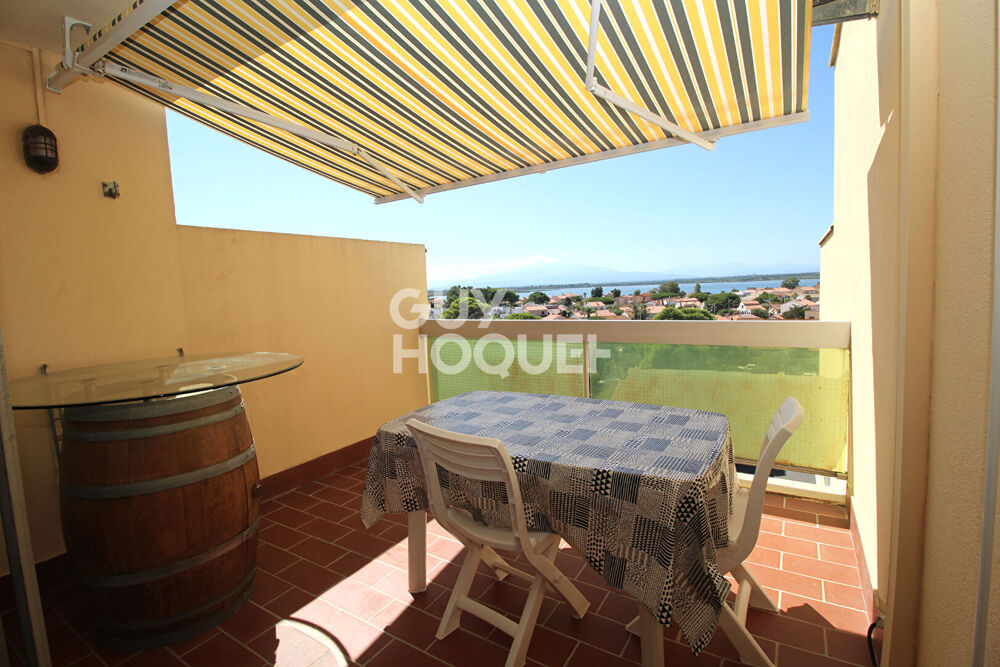 Location Appartement A louer - Studio lumineux avec balcon et vue imprenable ? Location septembre à juin Canet en roussillon