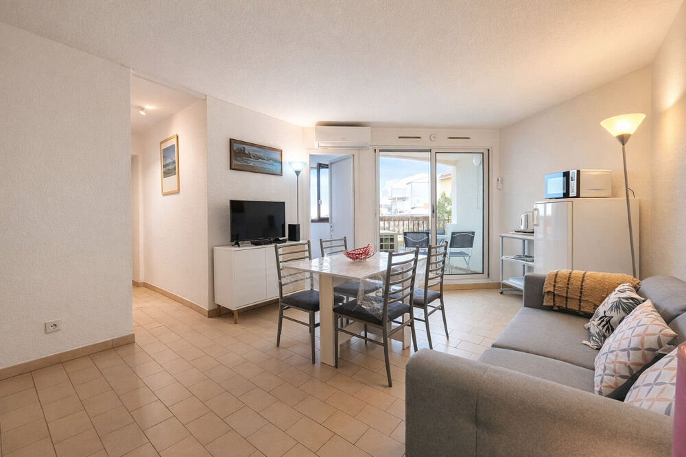 Appartement bord de plage Saint Cyprien - vue mer