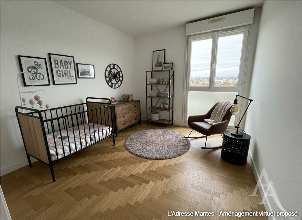 Vente Appartement Appartement F4 à Mantes La Ville de 72.25m² avec  garage, cave, séchoir Mantes la ville