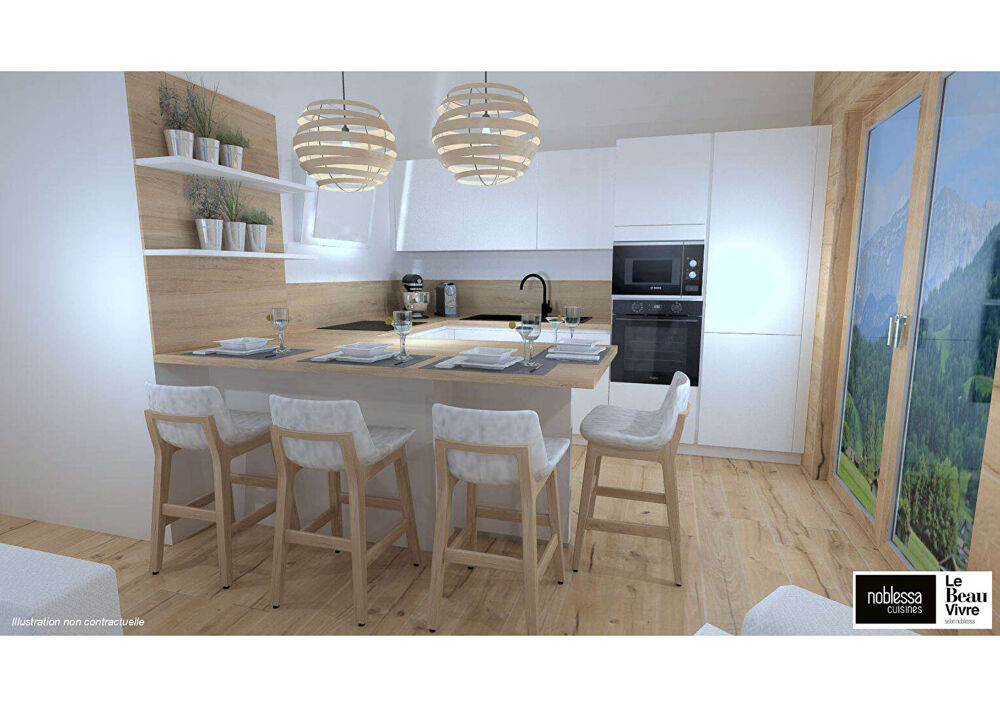 LE KAIRN - MONTRIOND - Appartement T3 + cabine - 57.88m²