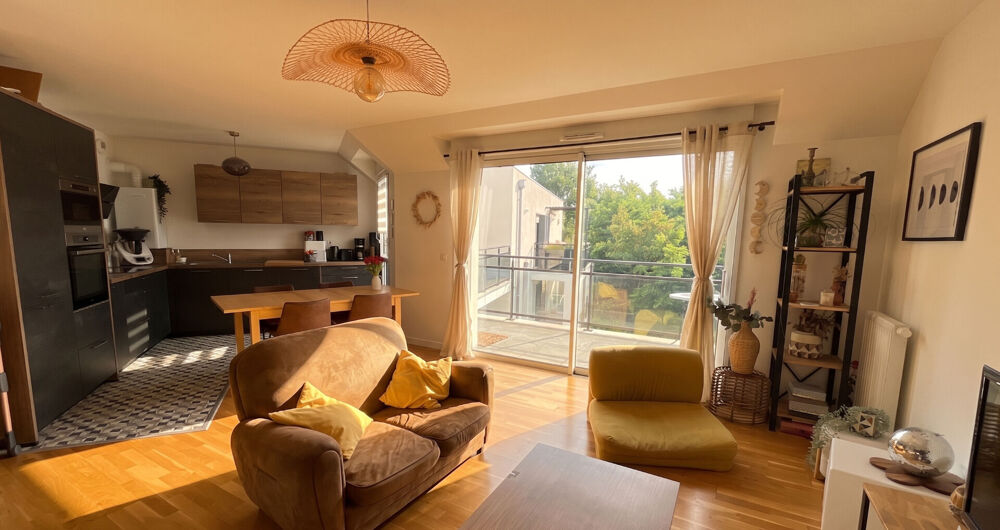 Fouesnant, bourg à pied, très bel appartement T4 avec balcon et garage !