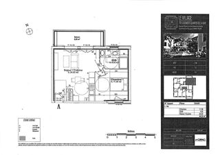  Appartement  louer 2 pices 41 m