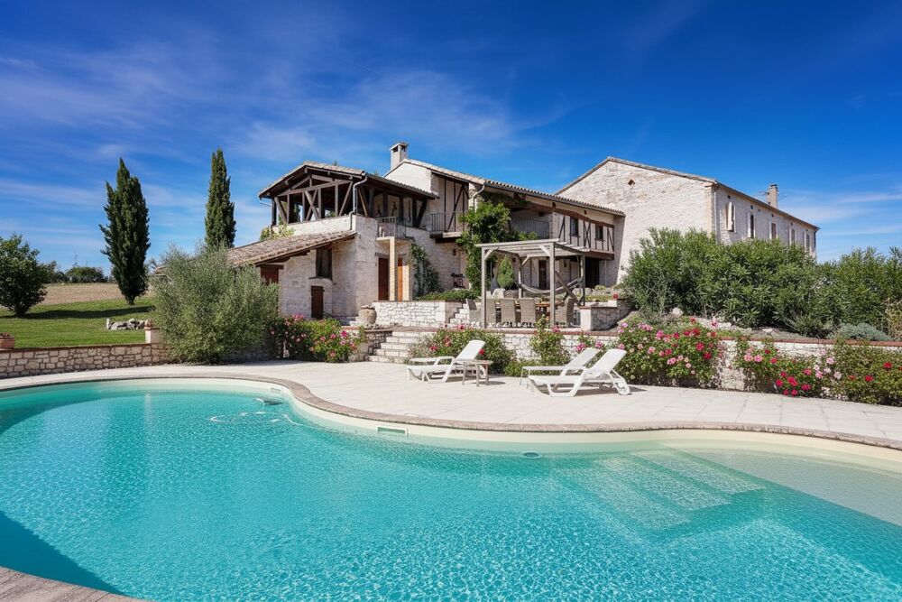 Vente Maison Maison de caractère -gîte - piscine - entre Albi et Gaillac Castelnau de montmiral