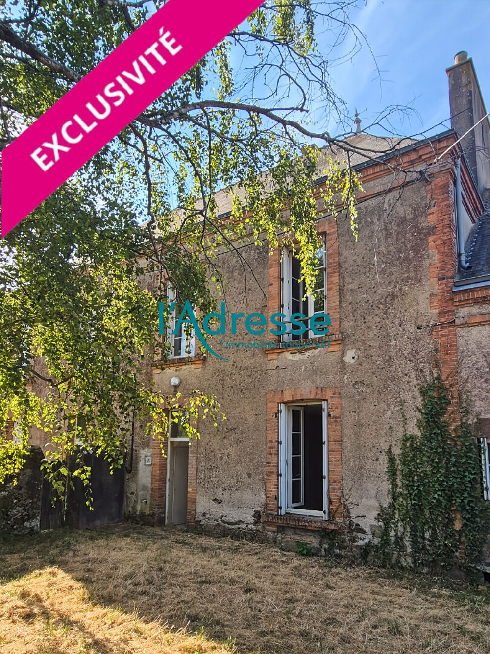 Maison 2 chambres garage et jardin