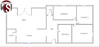  Appartement à vendre 4 pièces 76 m²