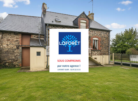   Maison Guer 2 chambres, garage parking jardin clos et terrain Maison - 3 pi�ce(s) - 80 m�