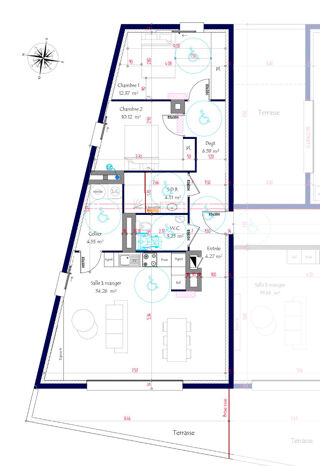  Appartement à vendre 3 pièces 80 m²