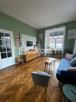 Vente Appartement ROUBAIX, SECTEUR AVENUE MOTTE ? APPARTEMENT BOURGEOIS T3 DE 87 M² EN REZ-DE-JARDIN AVEC GARAGE Roubaix