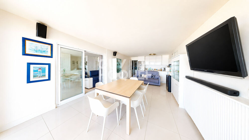 Appartement T3 traversant avec studio intégré - 97m2 - Vue mer à Canet-Plage !