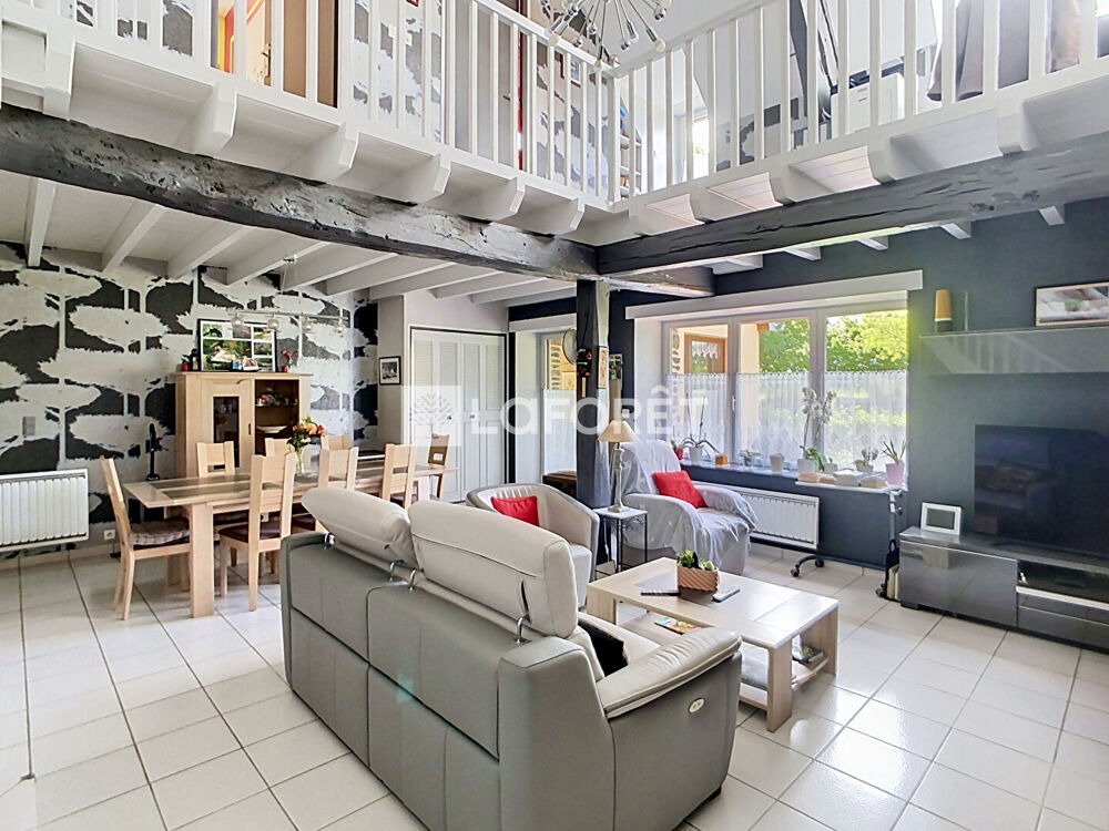 Maison Saint Malon Sur Mel 4 chambres 142 m2 - séjour cathédral