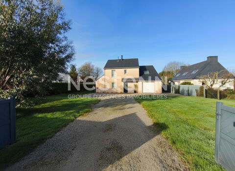   Maison � vendre � Treffl�an - 4 chambres - Grand terrain - Garage - Vie de plain pied Maison - 5 pi�ce(s) - 112 m�