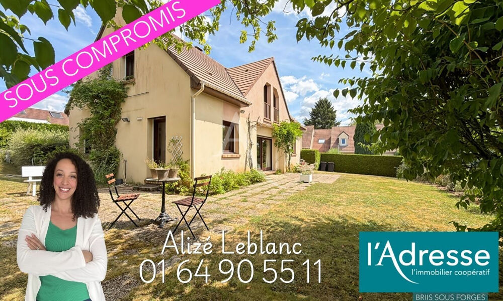 Maison familiale 5 chambres avec sous-sol total et jardin à Fontenay-lès-Briis
