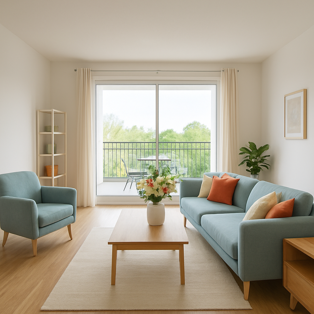 Appartement 3 pièces de 64 m2 (Avrillé)
