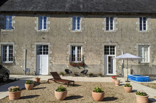Vente Appartement FINISTÈRE.  Charmant appartement T3 en duplex de 89 m², 2 chambres et 2 salles d'eau, à Scrignac Scrignac