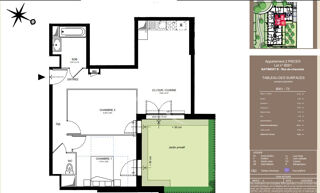  Appartement à vendre 3 pièces 60 m²