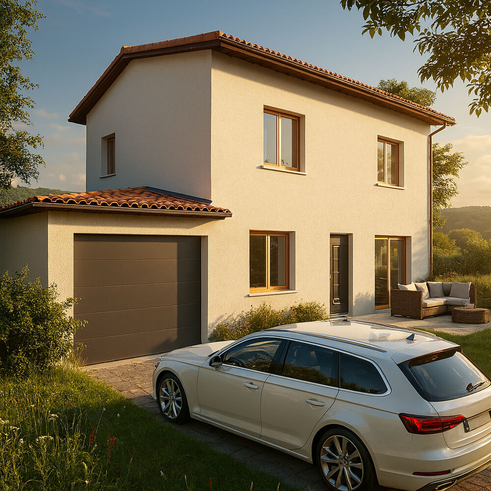 Vente Terrain Sur les hauteurs de St Chamond au pied du Pilat Terrain plat constructible et viabilisé de 557m2 - libre constructeur Saint chamond
