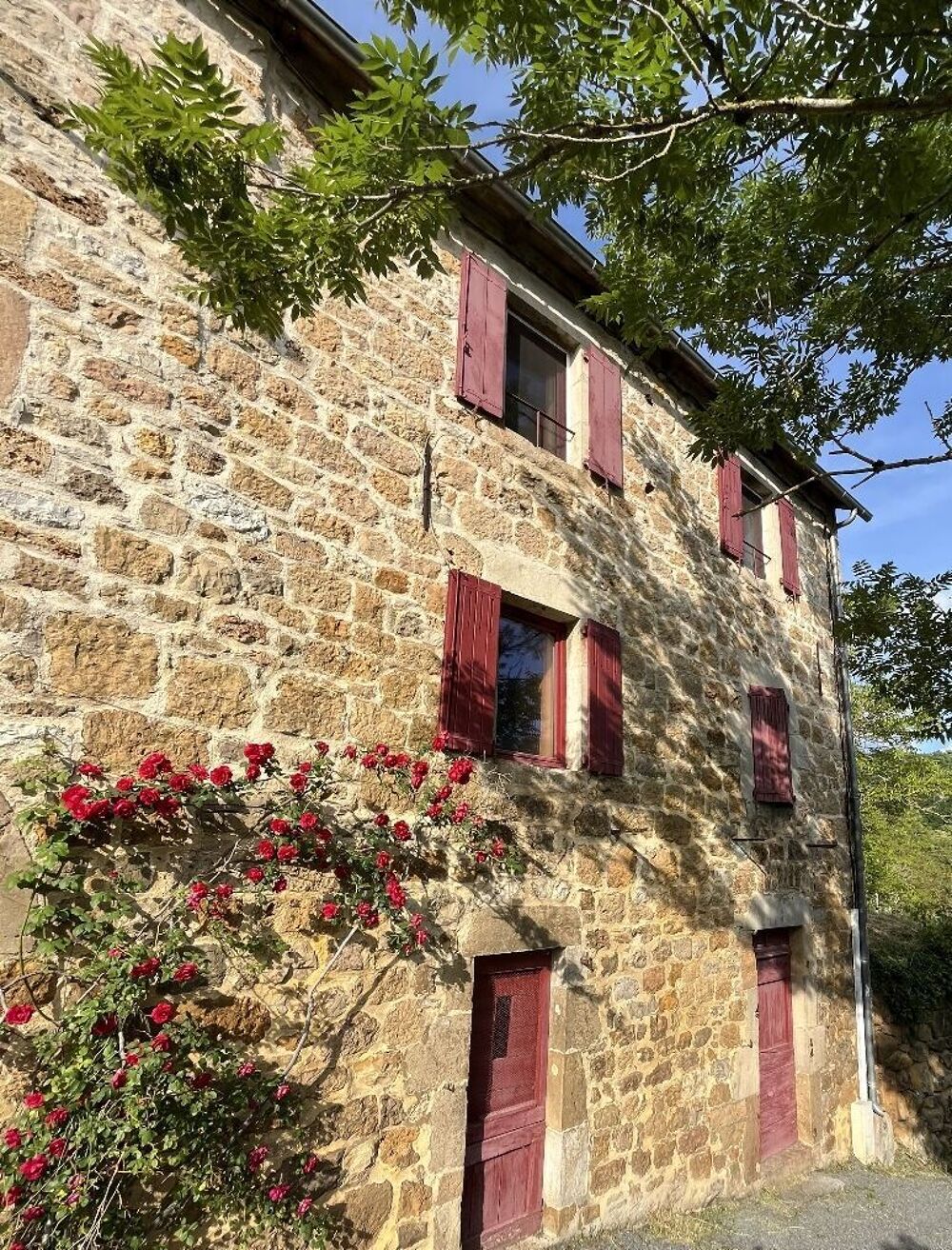 SALLES-LA-SOURCE - LA MAGNIFIQUE : MAISON DE VILLAGE AVEC VUE INCROYABLE!