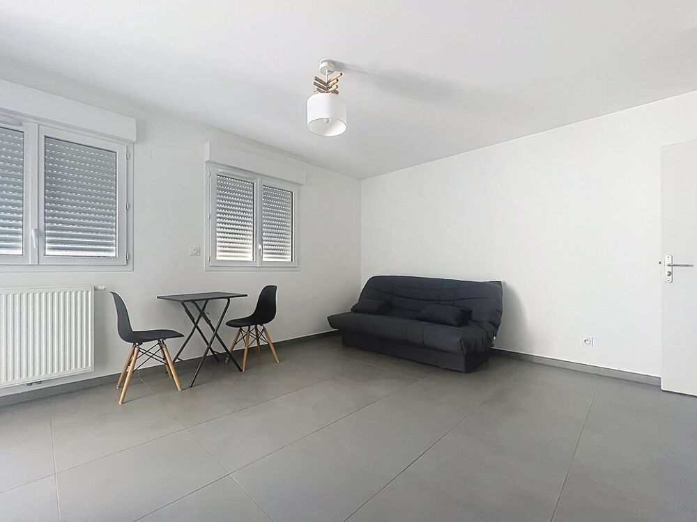 Studio meublé 30 m² - Terrasse et place de stationnement- Résidence sécurisée