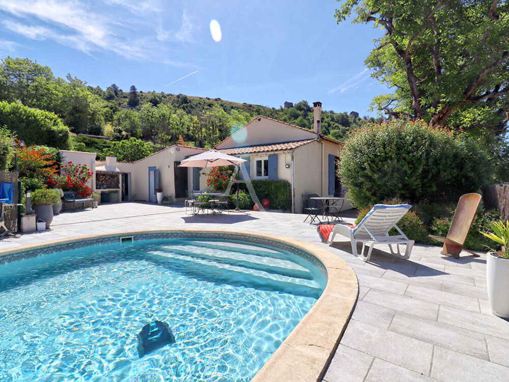 Vente Maison VILLA TYPE 5 LUMINEUSE AVEC PISCINE JARDIN ET VUE IMPRENABLE A SAINT MAIME Saint maime