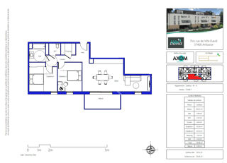  Appartement  vendre 3 pices 74 m