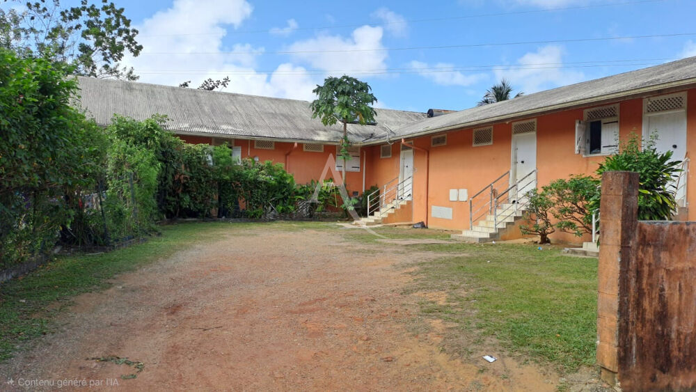 Vente Immeuble Immeuble Cayenne 7  lots et une maison T4 Arrondissement de cayenne