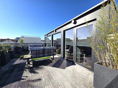   Issy-les-Moulineaux .Penthouse lifestyle aux portes de Paris .Terrasses & esprit loft Appartement - 7 pi�ce(s) - 205 m�