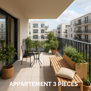  Appartement à vendre 3 pièces 66 m²