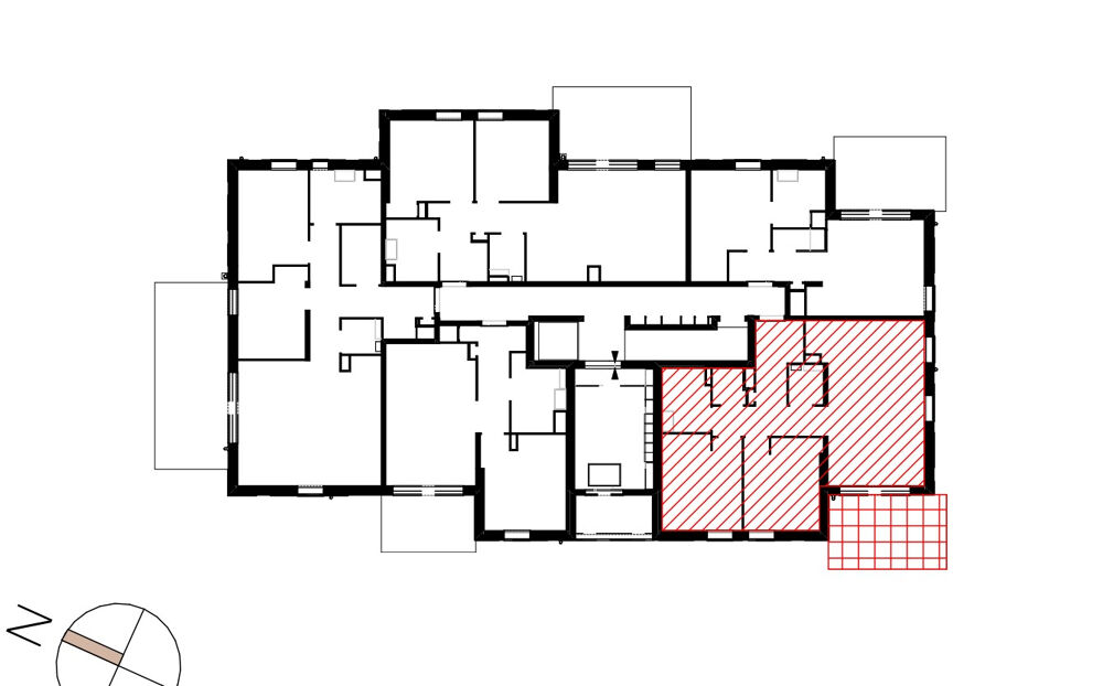 YVOIRE - T3 de 70.54m² en rez de jardin (107.71m²)