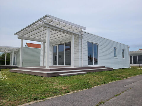   GROFFLIERS , Chalet neuf de plain pied 3 chambres , en frais de notaire réduits , avec piscine chauffée !! Maison - 4 pièce(s) - 65 m²