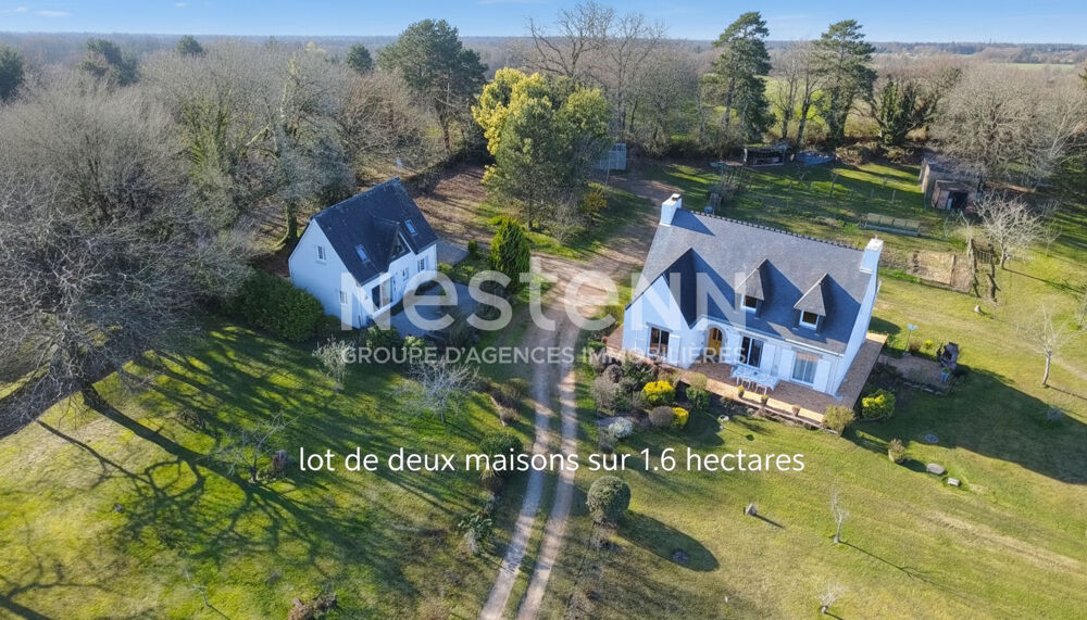 Propriété familiale avec gîte et grand terrain à Plaudren