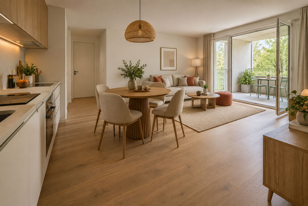 SAINT-CYPRIEN ? 67m² 3P SANS VIS-À-VIS, AU CALME SUR JARDIN
